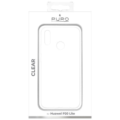 PURO Clear Cover – dėklas Huawei P20 Lite (2018) 5.8 col. (permatomas)