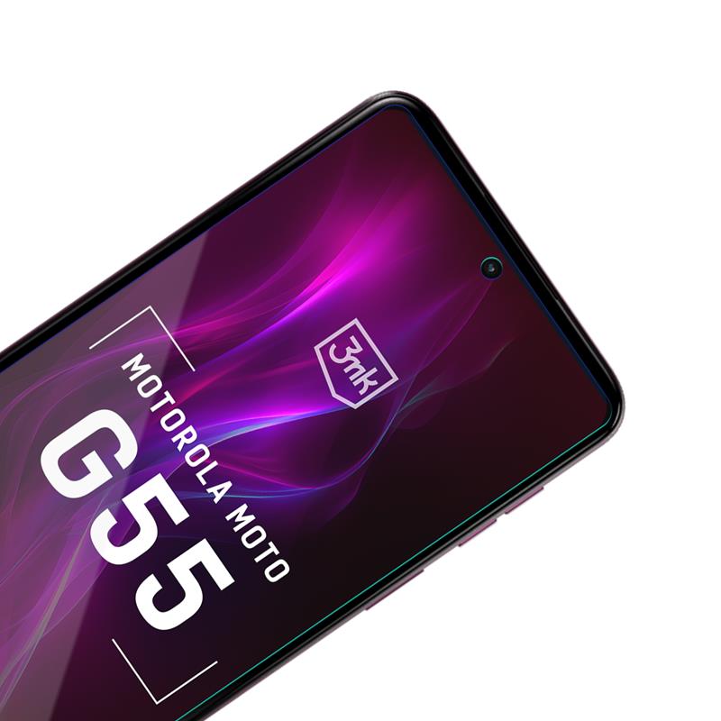3mk FlexibleGlass - Hibridinis stiklas skirtas Motorola Moto G55 5G