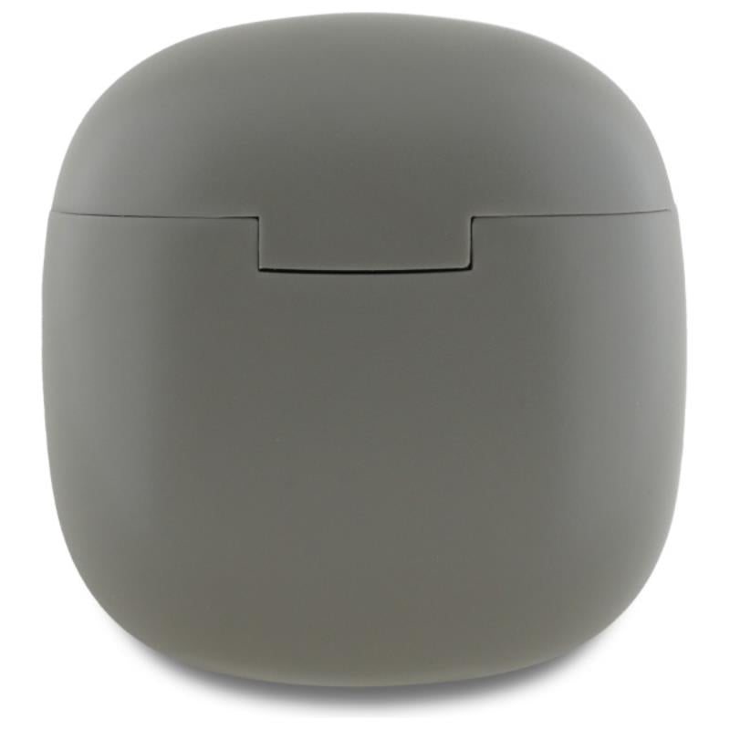 Guess Printed Classic Logo – „Bluetooth“ TWS ausinės + įkrovimo dėklas (pilkas)