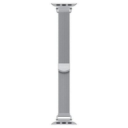 Spigen WBM4 - Nerūdijančio plieno apyrankė, skirta Apple Watch 40/41/42 mm (Sidabrinė)