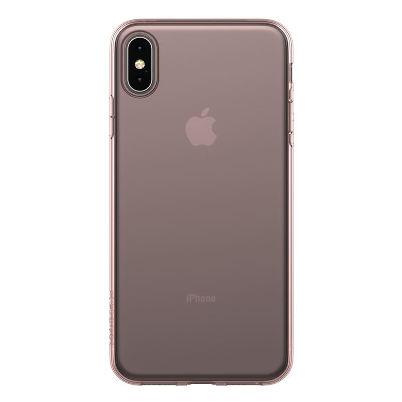 Incase Protective Clear Cover, skirtas iPhone Xs Max (rožinio aukso spalvos)