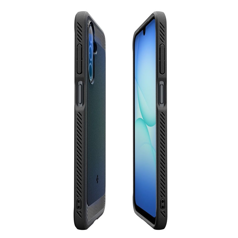 Spigen Rugged Armor - Dėklas, skirtas Samsung Galaxy A17 4G / 5G (Juodas)