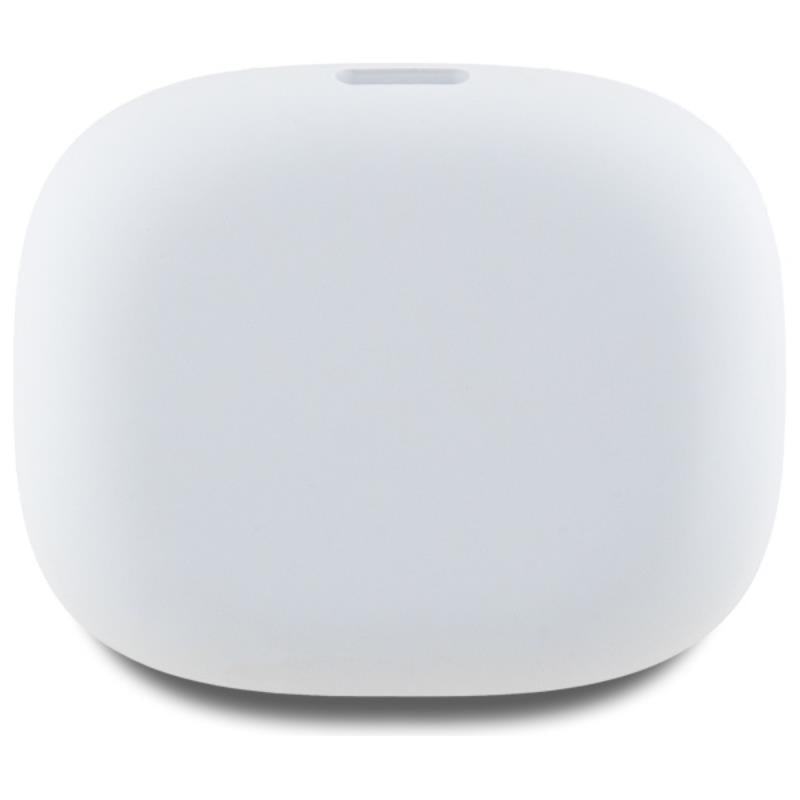 BMW logotipais dekoruotos – „Bluetooth TWS“ ausinės su ENC ir įkrovimo dėklu (balta)