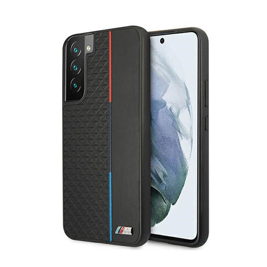 BMW M kolekcija Triangles – dėklas Samsung Galaxy S22+ (juodas)