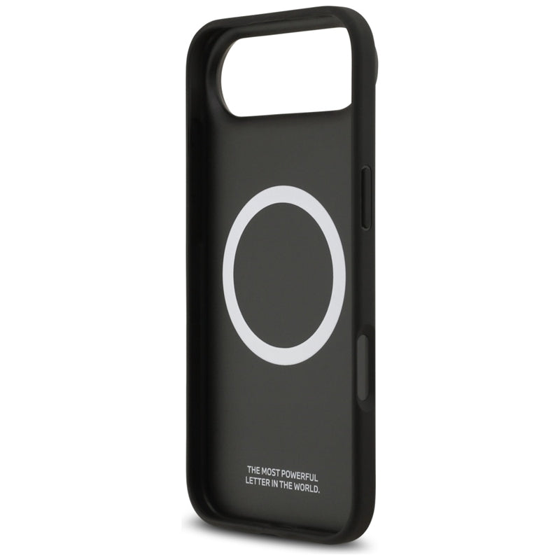 BMW M Kevlar linija ir logotipas MagSafe dėklas iPhone Air (juodas)