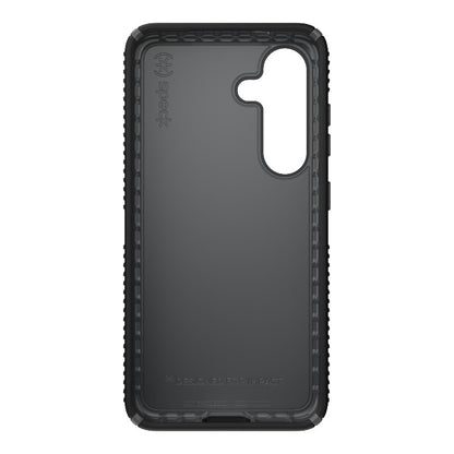 Speck Presidio2 Grip – Samsung Galaxy S25 / S24 dėklas (juodas/skalūno pilkumo/baltas)