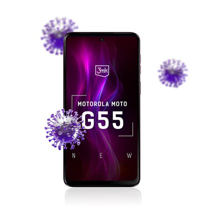 3mk FlexibleGlass - Hibridinis stiklas skirtas Motorola Moto G55 5G