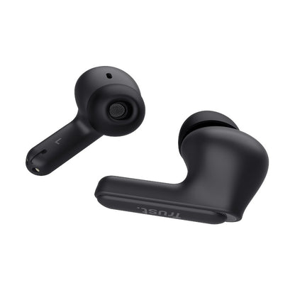 Trust Yavi – belaidės „In-Ear“ „Bluetooth TWS“ ausinės su įkrovimo dėklu ir ENC (juodos)