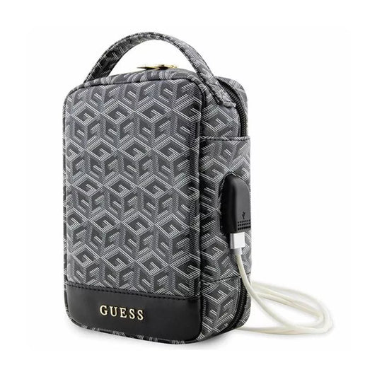 Guess GCube Stripe kelioninis universalus krepšys – aksesuarų tvarkyklė (juodas)