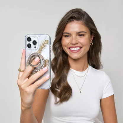 Case-Mate Karat MagSafe – dėklas iPhone 16 Pro (Granito)