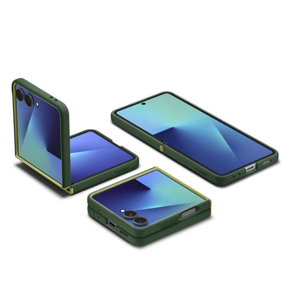 Spigen Nano Pop Mag MagSafe dėklas Samsung Galaxy Z Flip 7 (Avo Green)