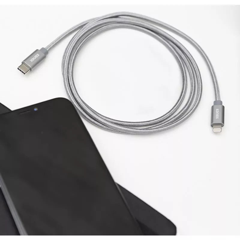 Kanex Premium DuraBraid USB-C į Lightning kabelis (auksinis)