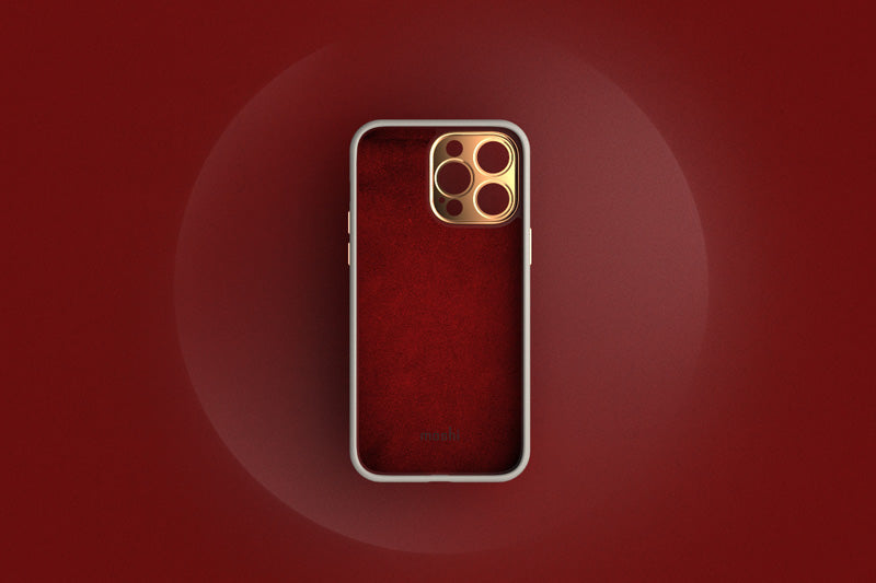 Moshi Napa MagSafe – odinis dėklas, skirtas iPhone 14 Max (Levandų Purpurinė)