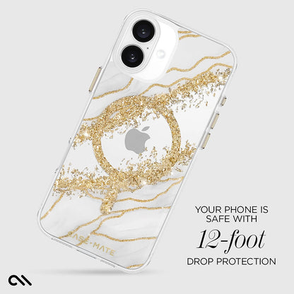 Case-Mate Karat MagSafe – „iPhone 16 Plus“ dėklas (granitas)