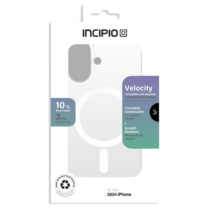 Incipio Velocity MagSafe - dėklas iPhone 16 (skaidrus)
