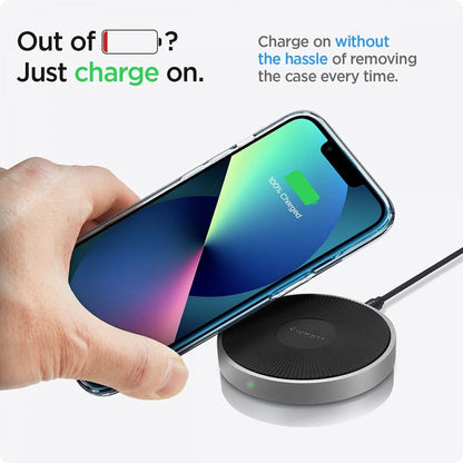 "Spigen Liquid Crystal" - "iPhone 13" dėklas (skaidrus)