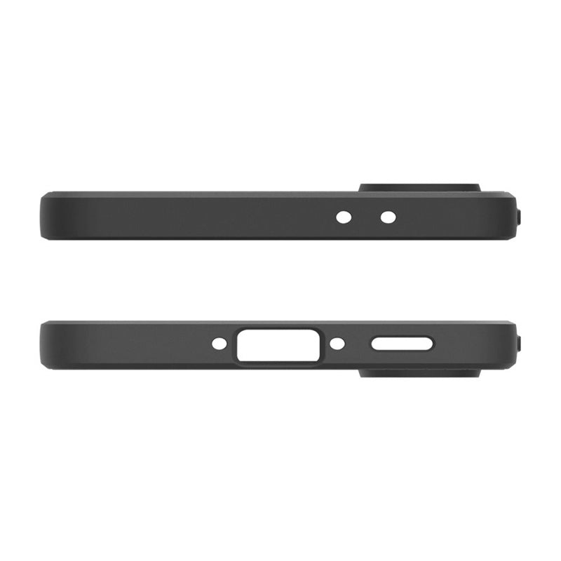 Spigen Liquid Air – dėklas, skirtas Samsung Galaxy A56 5G (matinė juoda)