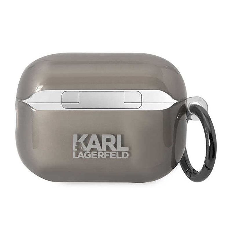 Karl Lagerfeld NFT Ikonik Karl Head – dėklas, skirtas Apple AirPods Pro 2 (juodas)
