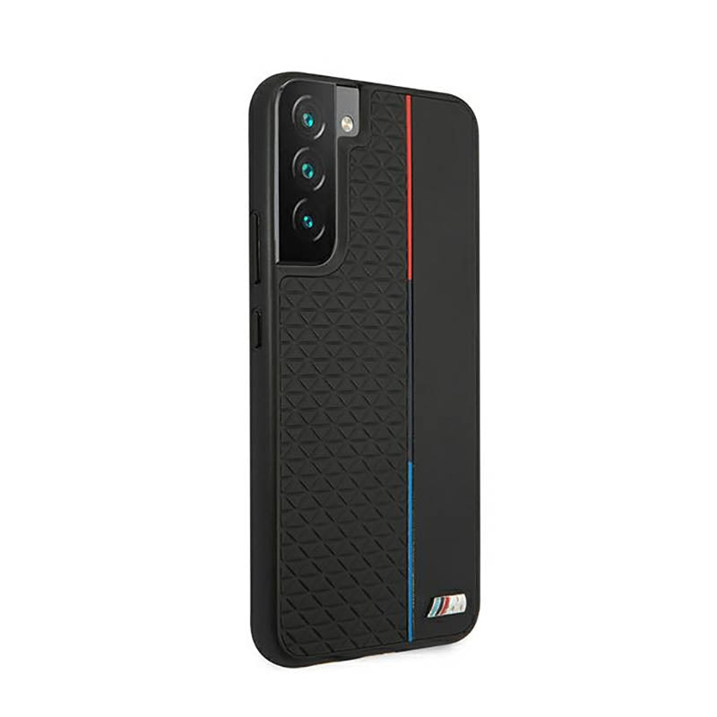BMW M kolekcija Triangles – dėklas Samsung Galaxy S22+ (juodas)