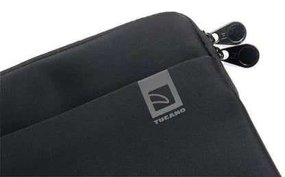 Tucano Top Second Skin - Dėklas, skirtas MacBook Air 15” (M4/M3/M2/2025-2023) / Pro 15" / Nešiojamam kompiuteriui 14” / 13” (Juodas)