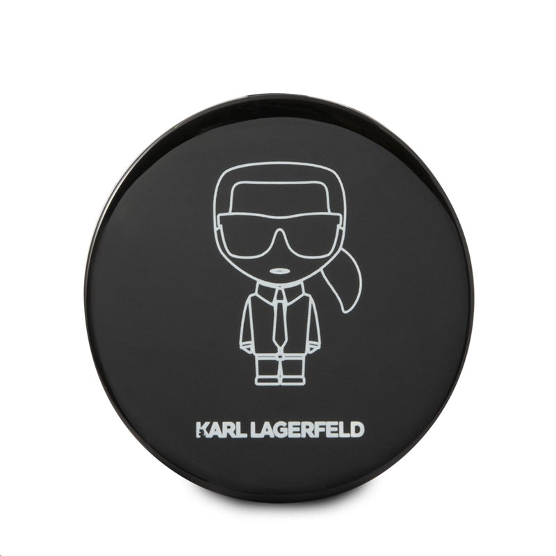 Karl Lagerfeld Bundle Ikonik - dėklų rinkinys, skirtas Apple Airpods 1/2 + Power Bank su veidrodėliu