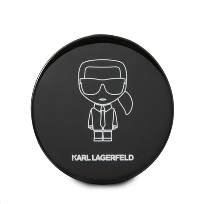 Karl Lagerfeld Bundle Ikonik - dėklų rinkinys, skirtas Apple Airpods 1/2 + Power Bank su veidrodėliu