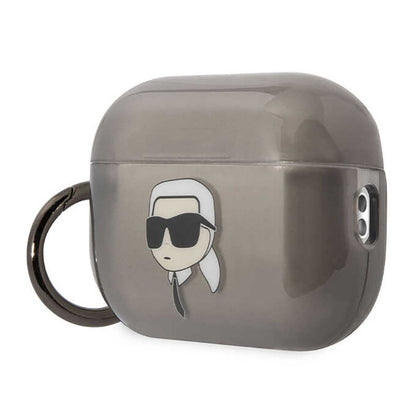 Karl Lagerfeld NFT Ikonik Karl Head – dėklas, skirtas Apple AirPods Pro 2 (juodas)