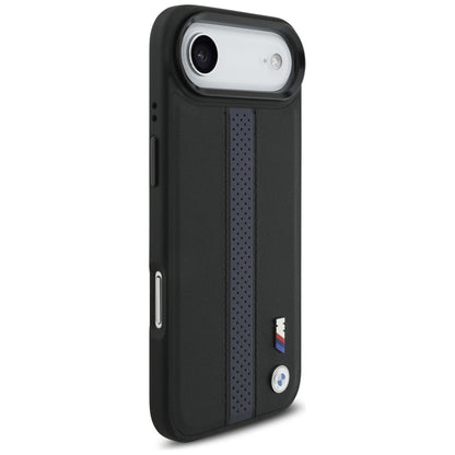 BMW M Perforated Stripe Logo MagSafe dėklas iPhone Air (mėlynas)