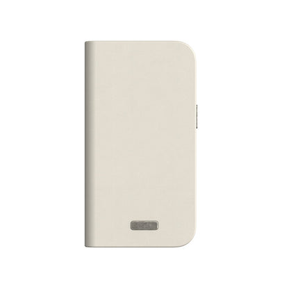 Moshi Overture MagSafe – Odos 3-in-1 dėklas su atverčiamu dangteliu skirtas iPhone 15 (Eggnog White)