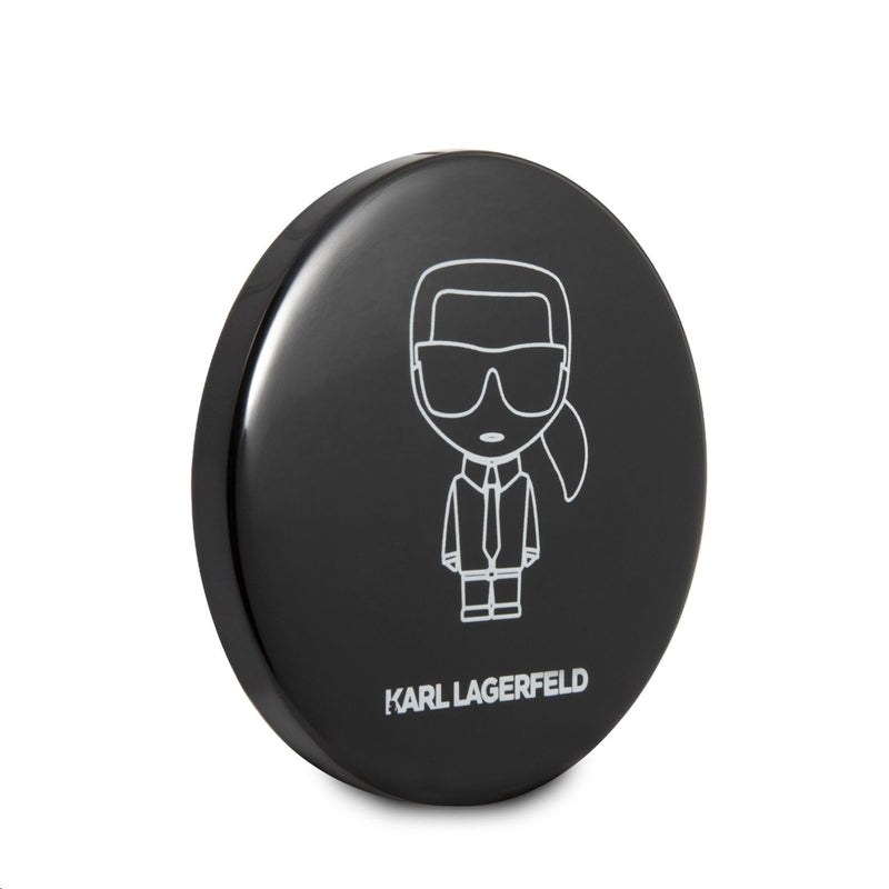 Karl Lagerfeld Bundle Ikonik - dėklų rinkinys, skirtas Apple Airpods 1/2 + Power Bank su veidrodėliu