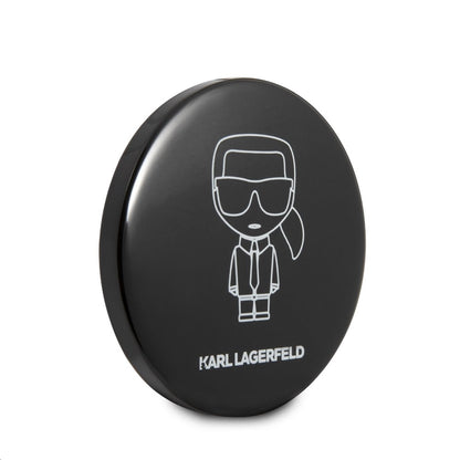Karl Lagerfeld Bundle Ikonik - dėklų rinkinys, skirtas Apple Airpods 1/2 + Power Bank su veidrodėliu