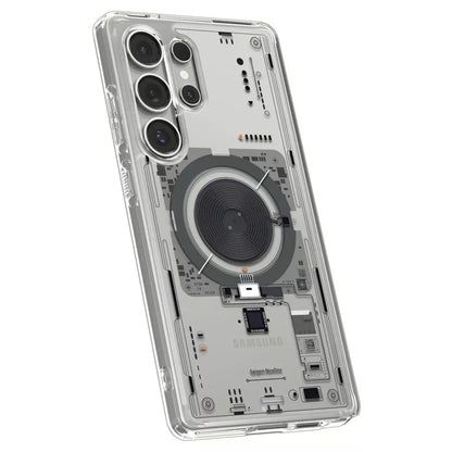 Spigen Ultra Hybrid Mag MagSafe – dėklas, skirtas „Samsung Galaxy S25 Ultra“ (Neo One)