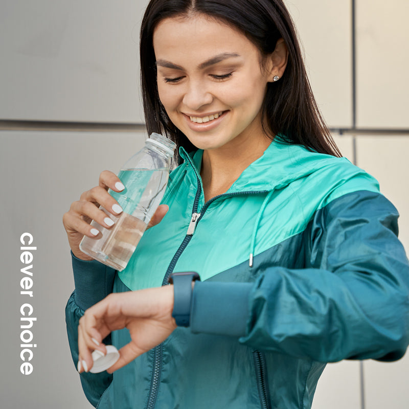 Crong Liquid - dirželis, skirtas Apple Watch 38/40/41/42 mm (jūros mėlyna)