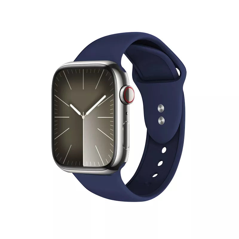 "Crong Liquid" - Dirželis, skirtas "Apple Watch" 44/45/46/49 mm (tamsiai mėlynas)