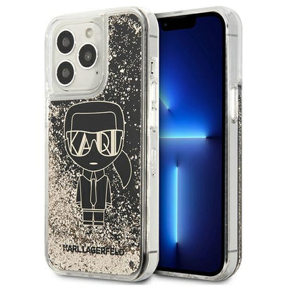 Karl Lagerfeld Liquid Glitter Gatsby - dėklas, skirtas iPhone 13 Pro Max
