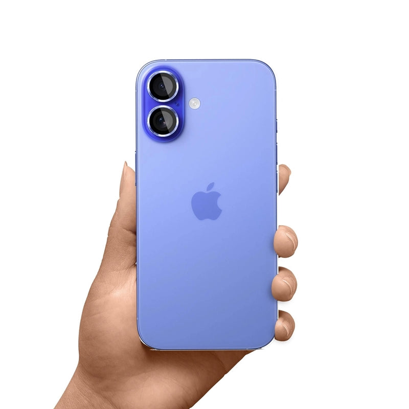 3mk Objektyvo apsauga Pro – Fotoaparato objektyvo stiklas, skirtas iPhone 17 (Šviesiai mėlyna)