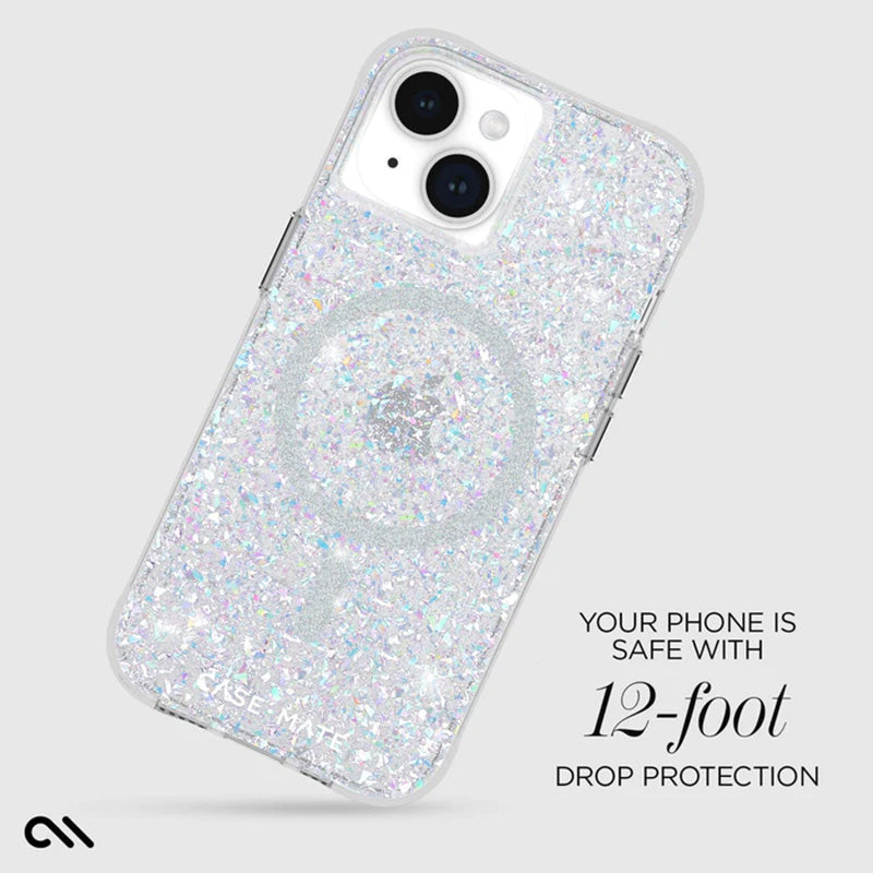 Case-Mate Twinkle MagSafe – dėklas iPhone 15 / iPhone 14 / iPhone 13 (Disco)