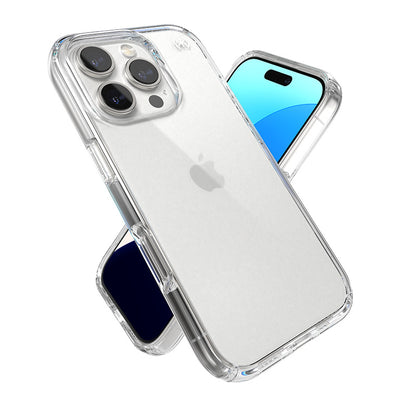 Speck Presidio Perfect-Clear - Dėklas iPhone 16 Pro (Skaidrus)