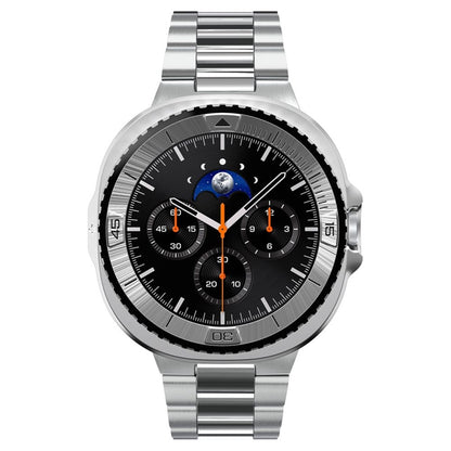 Spigen Bezel Tune Pro Pilot - Dėklas / Apsauginis rėmelis, skirtas Samsung Galaxy Watch 8 Classic 46 mm (Sidabrinis)