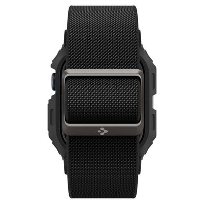 Spigen Lite Fit "Pro" - Dėklas su dirželiu skirtas Apple Watch 10 42 mm (Matinė juoda)
