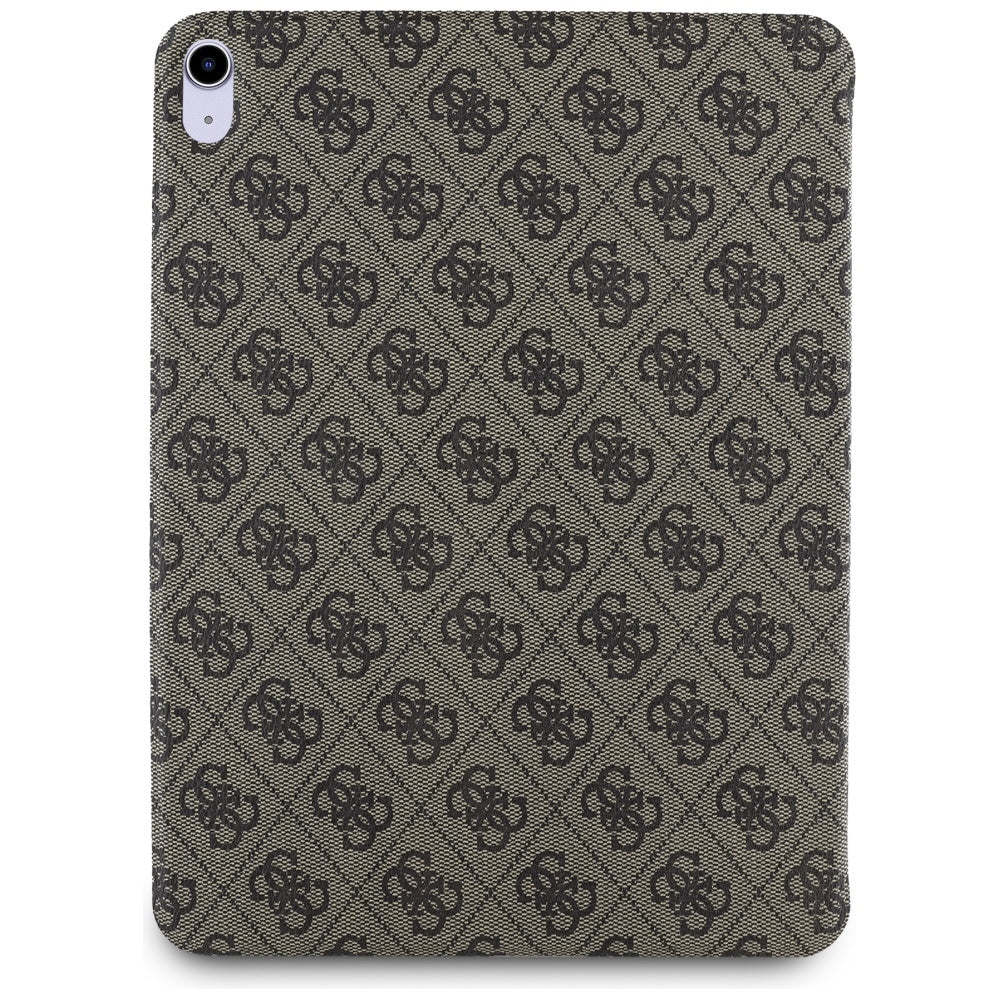 Guess Magnetic 4G Big Logo – Dėklas iPad Air 11" M3 (2025) / iPad Air 11" M2 (2024) (ruda)