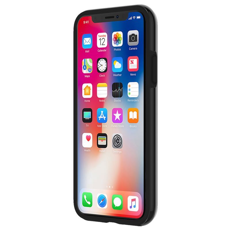 Incipio DualPro Sport – dėklas skirtas iPhone X (Juoda/Dūminė)
