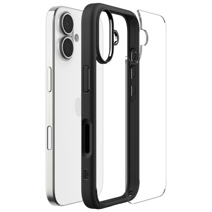 Spigen Ultra Hybrid - Dėklas skirtas iPhone 17 (Matinė juoda)