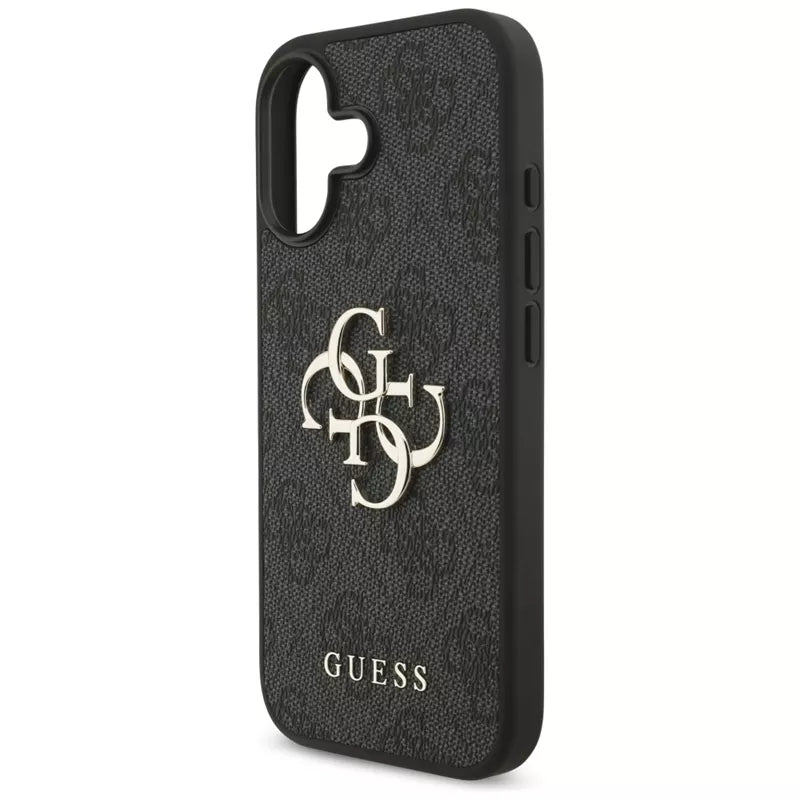 Guess 4G Big Logo - Dėklas iPhone 17 (juodas)
