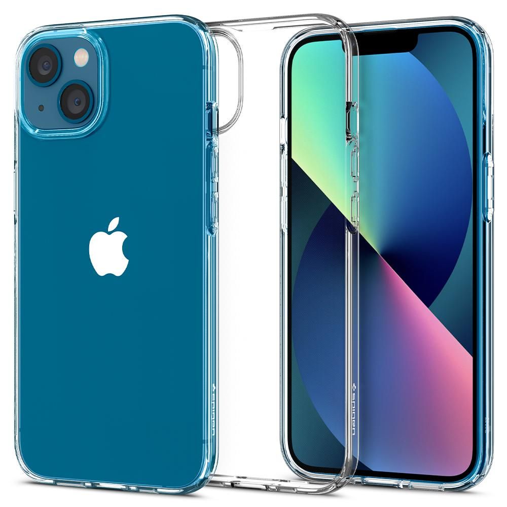 "Spigen Liquid Crystal" - "iPhone 13" dėklas (skaidrus)