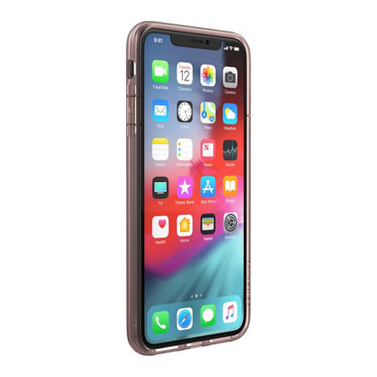Incase Protective Clear Cover, skirtas iPhone Xs Max (rožinio aukso spalvos)