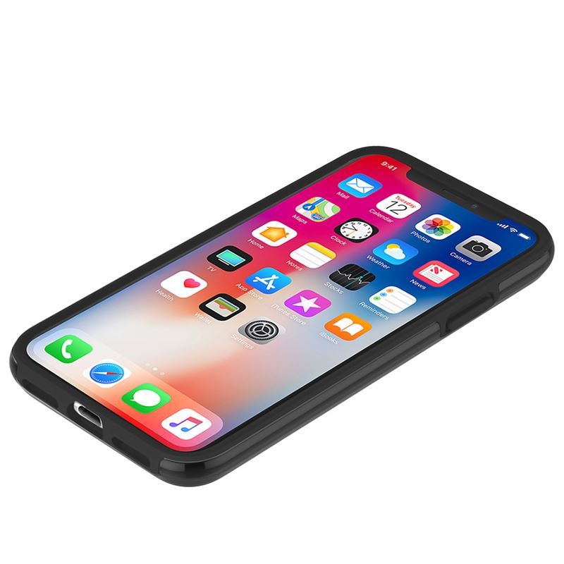 Incipio DualPro Sport – dėklas skirtas iPhone X (Juoda/Dūminė)