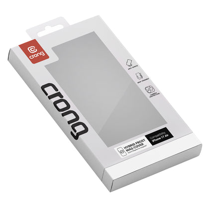Crong Hybrid Frost MAG dėklas - MagSafe iPhone Air dėklas (juodas)