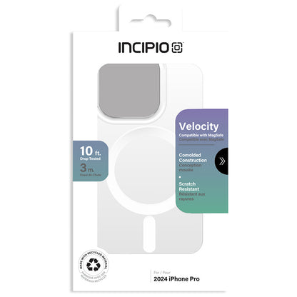 Incipio Velocity MagSafe - dėklas skirtas iPhone 16 Pro (skaidrus)