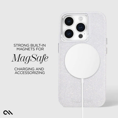 Case-Mate Shimmer MagSafe – dėklas iPhone 15 Pro (vaivorykštinis)